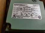 Emerson Electric Easyheat Temperature Switch Model T4XA With Instructions. Fixed Price $175.00.