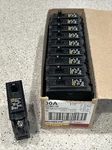 Square D HOM130 (10 Pack) 30A 1P 120/240V Circuit Breakers Lot Of New In Box. Fixed Price $59.99.