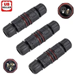 3PK Junction Box Waterproof IP68 Electric Cable Wire Plug Connector Protection. Fixed Price $17.98.