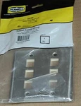 Hubbell SSF206 Gang Stainless Port Plate. Fixed Price $9.90.