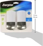 Jasco 37102 Energizer Led Night Light Automatic Pack Brushed Nickel Efficient. Fixed Price $29.95.