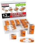 Wago 221 Lever Nuts 12PC Compact Splicing Wire Connector Assortment With Case.... Fixed Price $17.95.