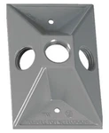 Morris 37330 Weatherproof Power Outlet Electrical 1/2" Hole 1-GANG Gray Cover. Fixed Price $8.95.