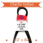 4L820 Premium Belt 1/2X82 Fits Husqvarna Sears Craftsman 140294 140067 5115. Fixed Price $15.85.