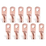 Riocan 10PCS AWG1/4 M6 Ring Terminals Gauge Battery Lugs Cable En.... Fixed Price $18.12.