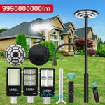 11000W 360 Solar Street Light Outdoor 8500K Backyard Road Wall Lamp Dusk & Dawn. Fixed Price $85.75.