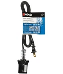 Woods 0291 Hpn Small Appliance Cord; 6-FOOT; Black. Fixed Price $18.78.