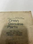 Onan Oem B Oil Pump Gasket Kit Nos 120-0161. Fixed Price $13.50.
