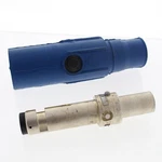Leviton 22L21 Blue Cam-type Male Connector Crimped 250-350MCM Latching Ball Nose. Fixed Price $142.49.