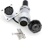 WS20 Waterproof IP67 Aviation Weipu 12PIN 5A, Plug And Female Socket. Fixed Price $27.57.