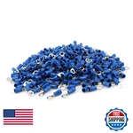 Uxcell Pvc Insulated Ring Terminal Cable Lug RVS2-5 For Awg 16-14 Wire 10 Stud. Fixed Price $52.95.
