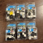 (10 Pk )ideal Electrical 89-761WH CAT6 Keystone Modular Jacks. Fixed Price $49.99.