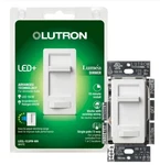 New Lutron Lumea LECL-150H Led Slide Dimmer Switch White Watts. Fixed Price $14.55.