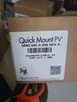 Quick Mount, QMR-WC-A-300, Trunk/pv Cable, Ss Solar Panel Roof Mgmt Pcs. Fixed Price $45.50.