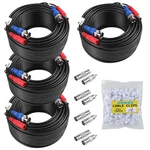 Annke 60100FT Cctv Bnc Extension Wire Cord Security Camera Video Dc Powe G1N. Fixed Price $19.48.