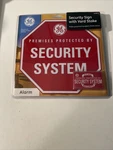 Ge Security System Sign With Stake And Window Stickers. Fixed Price $24.95.