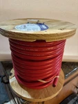 Anchor Marine Grade Tinned Copper Battery Cable 1/0 Awg 100' - Red. Fixed Price $315.00.