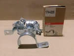 Halex 61125 Box Of 10 1/2" One Hole Strap Ak. Fixed Price $25.99.
