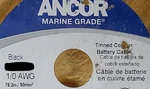 Ancor #1/0AWG #0AWG Marine Grade Tinned Copper Boat Cable BC-5W2 Black /5FT. Fixed Price $74.99.