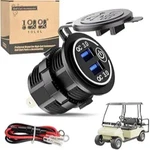 Quick 3.0 Dual Usb Charger Socket For Truck Golf Utv Atv Boat, W. Fixed Price $20.99.