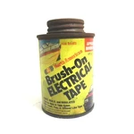 Vintage North American Brush-on Electrical Tape 4 Fl Oz Almost Empty Used Vtg. Fixed Price $6.49.