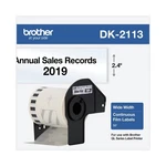Brother DK2113 2.4" X 50' Continuous Film Label Tape Clear (1-ROLL) New. Fixed Price $85.99.