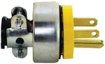 New Case Of (10) Cooper 2867-BOX Yellow 15 Amp 120 Volt 3 Wire Cord Plug 4449625. Fixed Price $39.99.