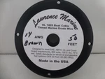 Lawrence Marine Awg Brown Tinned Boat Cable Wire Ul 1426 50 Feet Usa Made R3. Fixed Price $10.59.
