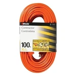 Outdoor Round Vinyl Extension Cord, 100 Ft, Outlet, Orange Woods Wire 0530. Fixed Price $137.92.