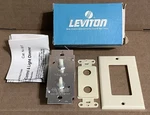 Leviton 6617-XI Fan Speed & Light Dimmer Control Full Rotary Ivory Nos. Fixed Price $17.99.