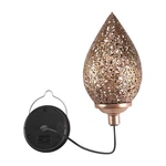 Solar Powered Led Moroccan Hanging Retro Pattern Projection LAMP5449. Fixed Price $18.90.