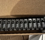 10 New Eaton BR120 Amp 120/240 Vac Pole Type Plug- Circuit Breaker. Fixed Price $63.75.