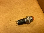 New Amber Pilot Light Indicator Lamp Vintage-style Faceted For Tube Amplifier. Fixed Price $5.00.