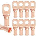 10PCS 6AWG - 5/16''STUD Heavy Duty Copper Terminals,battery Cable Crimp Lugs,.... Fixed Price $35.87.