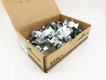 Box Of 50 New Cooper B-line B2011PAZN Conduit Clamps 1-1/4" Rgd 1-5/8. Fixed Price $49.95.