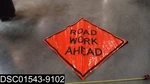 Eastern Metal Signs Reflective Roll Up 68"X68" Road Work Ahead NCHRP-350. Fixed Price $249.99.