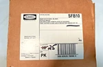 Box Of (25) Packs Hubbell SFB10 Snap-in Blank Fitting Ivory. Fixed Price $139.50.