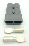 Anderson 6320G1 Power Connectors SB350 Gray 2/0 Awg 350A, Housing, Contacts. Fixed Price $27.99.