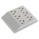 4X 6 Way Electrical Outlet Wall Plug/power Strip, Ul Listed, Six Socket Splitter. Fixed Price $30.95.