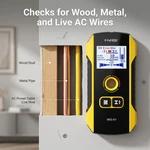 Wall Stud Finder Thermal Sensor Pro Scanner Lcd Wood Metal Ac Wire Detector. Fixed Price $89.99.