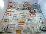 Huge Lot Nos Oem Motorcycle Part Honda Kawasaki Yamaha Over 110 Multiples In Bag. Fixed Price $360.00.