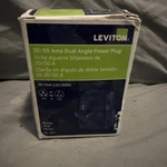 Leviton 30/50 Amp Dual Angle Power Plug Cat No. 287. Fixed Price $12.99.