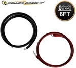 0AWG6 Powerbright High Amperage Copper Set Of Battery Cables - Open Box. Fixed Price $26.98.