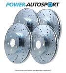 (front+rear) Power Performance Drilled Slotted Plated Brake Disc Rotors 47628PS. Fixed Price $249.46.
