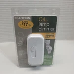 Lutron C-l Lamp Dimmer Corded Remote Control White TTCL-100H-WH 120V Cfl Led. Fixed Price $13.53.