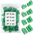 25SET 5.08MM Pitch Screw Terminal Block Connector Pluggable (2PIN 3PIN 4PIN 5.... Fixed Price $23.66.