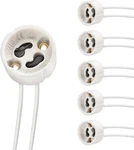 GU10 Base Socket, 600 Heat Resistant Maximum 250V 300W, Ceramic Lamp Holder And. Fixed Price $11.83.