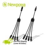 Newpowa Solar Panel 4 Branch Parallel 1FT Cable Connectors Waterproof. Fixed Price $19.59.