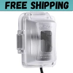 Bates- Weatherproof Electrical Outlet Cover, 1-GANG, Outdoor Plug. Fixed Price $12.10.