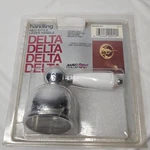 Nos Delta RP14787WC Neo Style Lever Handle White Chrome Tub Shower Faucet Sealed. Fixed Price $49.99.